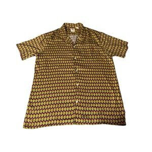 Levi's Cubano Cuban Collar Shirt Desert‎ Cactus Men's Size Medium